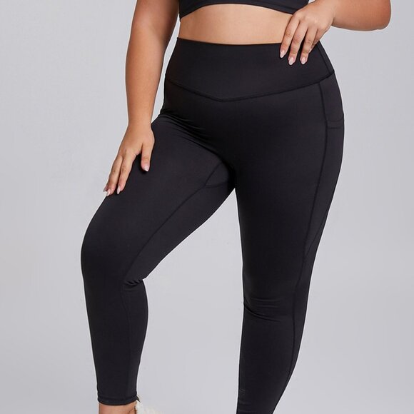 High Waist Leggings & Sports Bra - Workout 2 Piece! - Picture 4 of 4